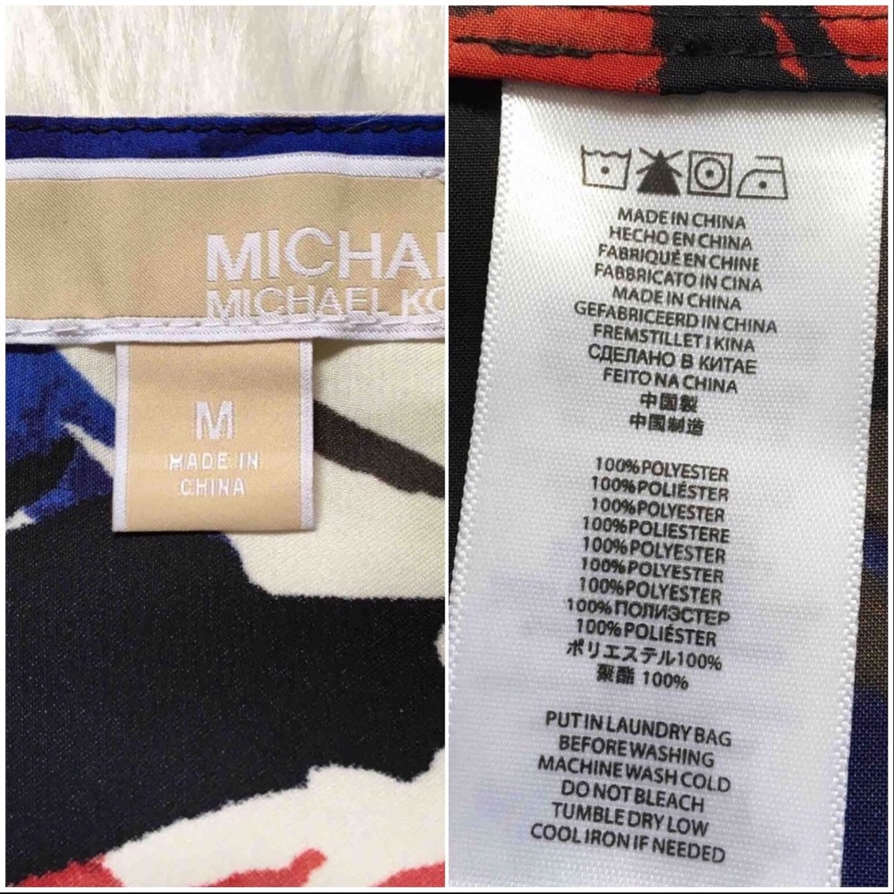 Michael Kors Cold Shoulder Tunic Size M - Picture 7 of 9